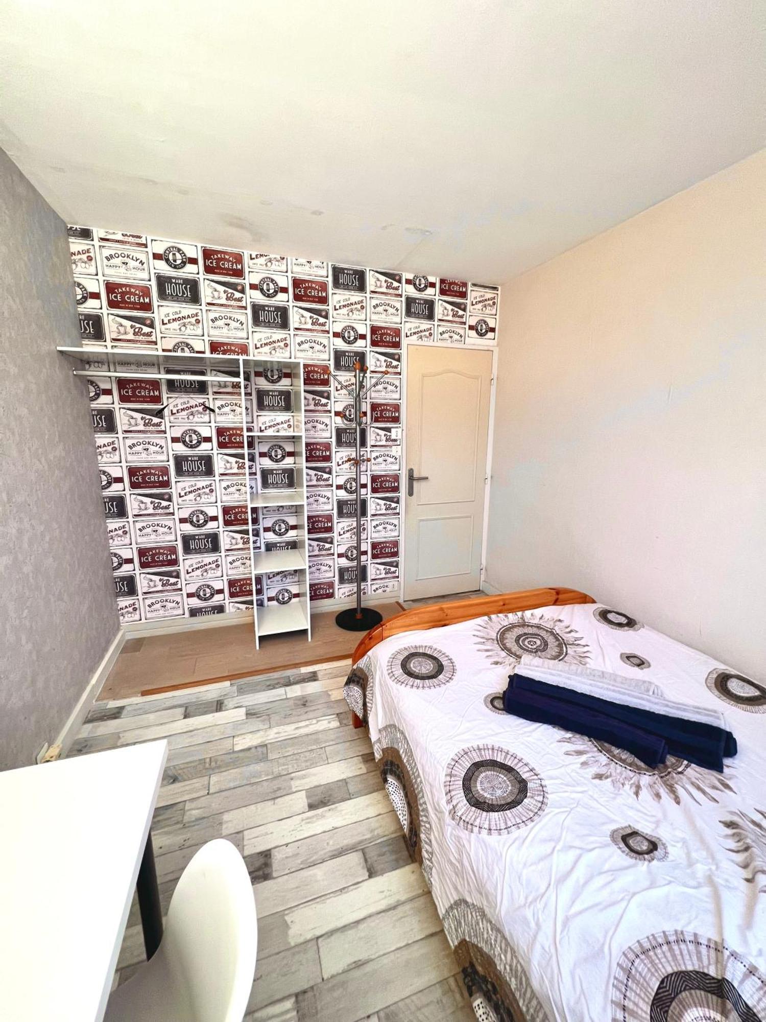 Appartement Proche Gare, 6 Voyageurs Et Stationnement Gratuit Reims Zewnętrze zdjęcie